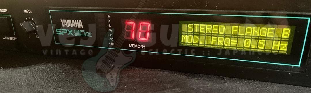 配信機器・PA機器・レコーディング機器 YAMAHA SPX90II SYMPHONIC VINTAGE FX