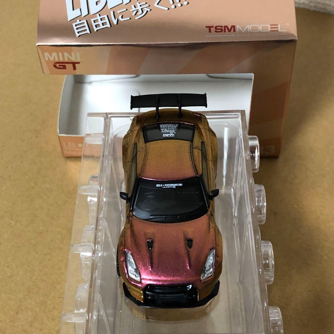 MINI GT ミニGT　LB WORKS　日産GT-R　マジックブロンズ