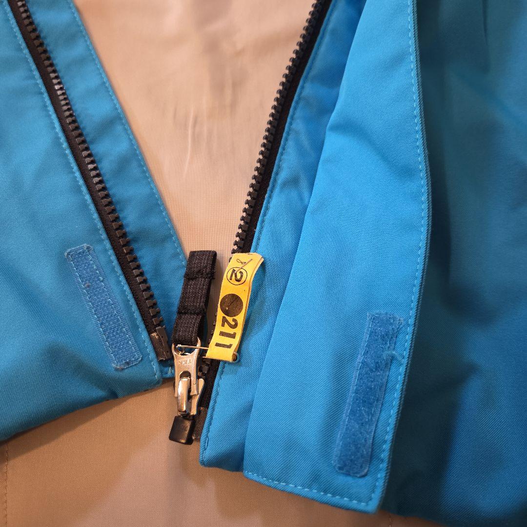 ✨DESCENTE✨150cm 子ども用スキーウェア (ブルー/グレー)