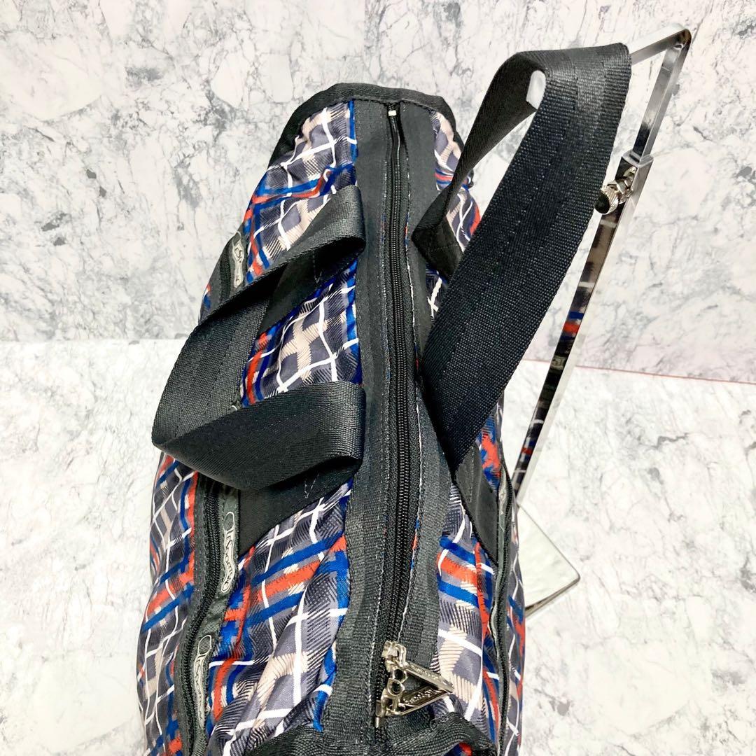 【極美品】レスポートサック　ボストンバッグ　ショルダーバッグ　2way　総柄
