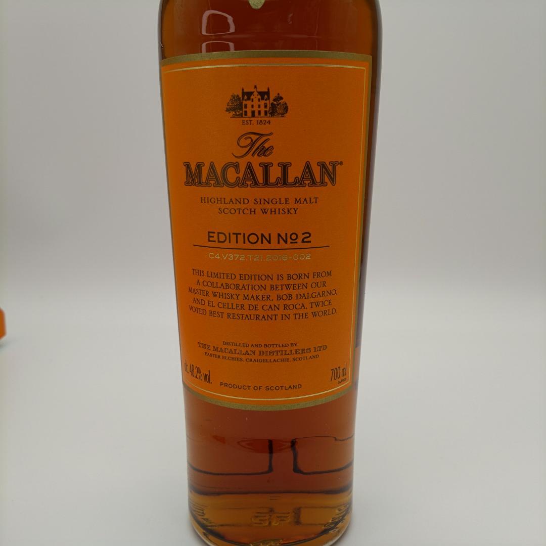 MACALLAN EDITION No,2　シングルモルト限定品