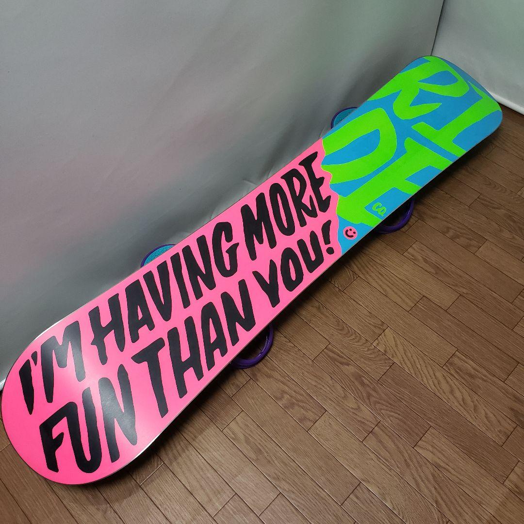 RIDE FLUX 151cm スノーボードセット