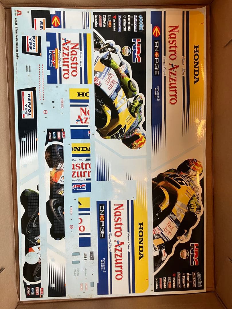 イタレリ　1/24 ホンダ　レーシング　トラック&トレーラー