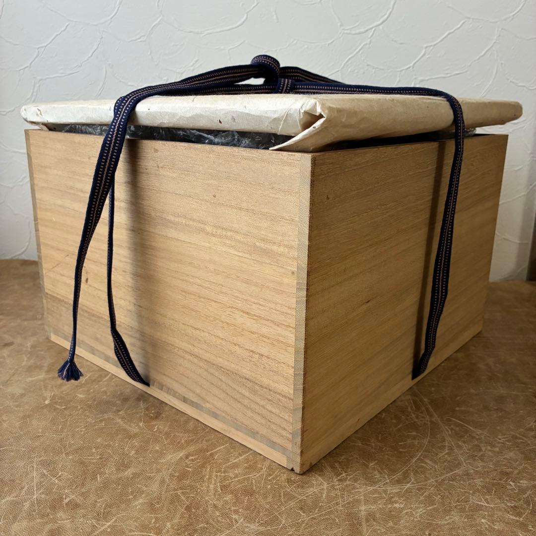 茶道具　黄瀬戸牡丹文　瓶掛　陶芸家　水野敬子作　陶器　五徳付　共箱入　未使用