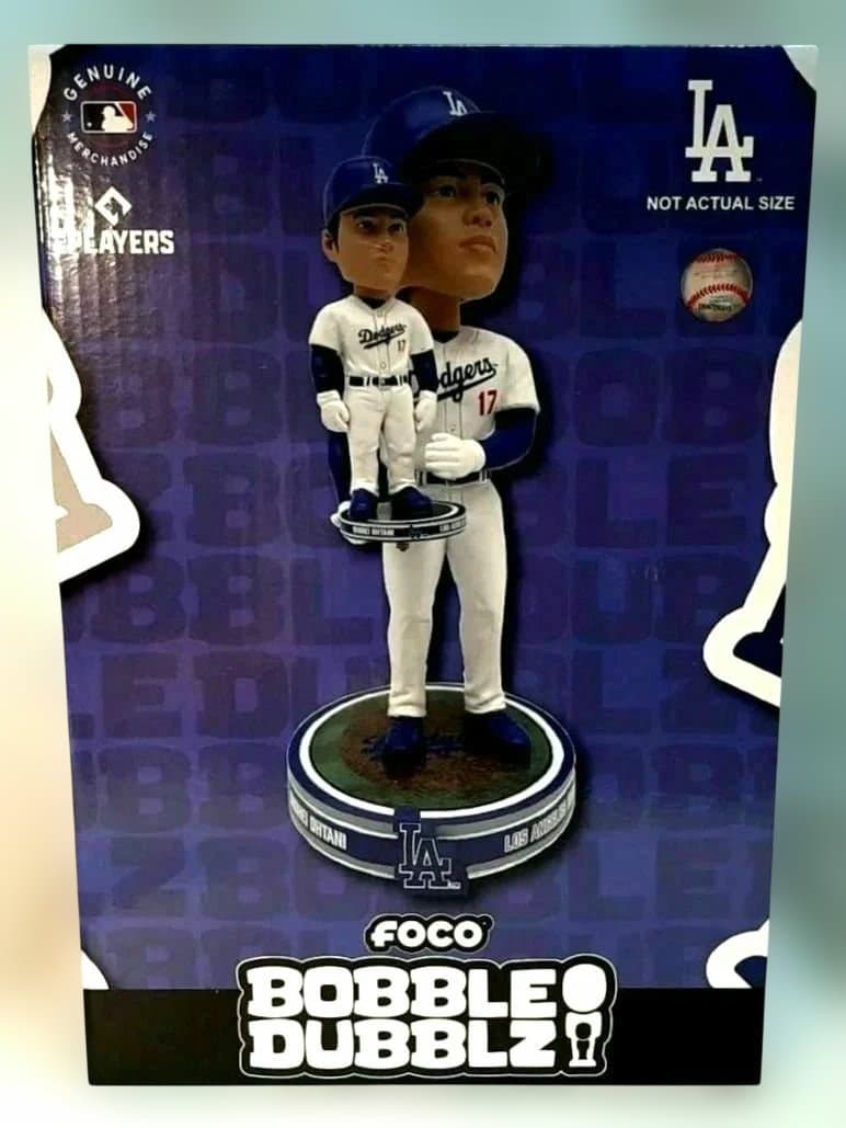 【限定866体】大谷翔平・ダブルズ・ダブル ボブルヘッド／ミニチュア付・激レア