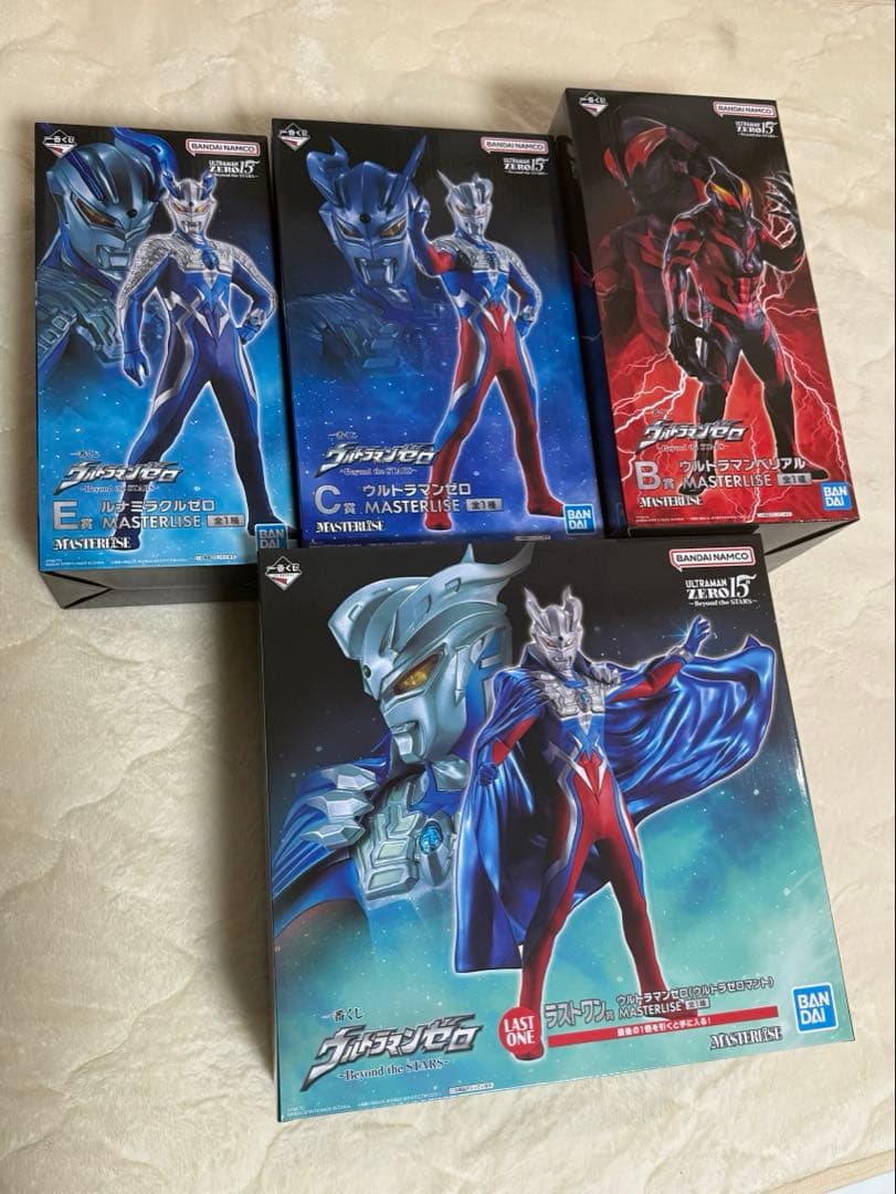 一番くじ おまけ付き ウルトラマンゼロ Beyond the STARS セット