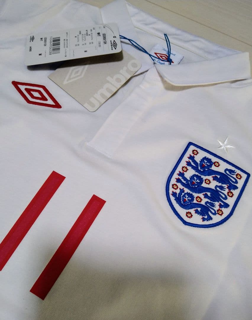 Umbro正規品 イングランド代表ユニフォーム 2010 ジェラード 新品