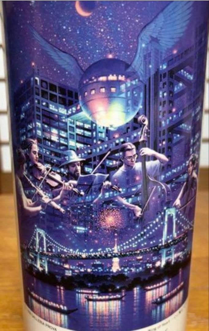 笹倉鉄平ラベル～心に翼をつけて〜1995フジテレビ新社屋 非売品　ワイン