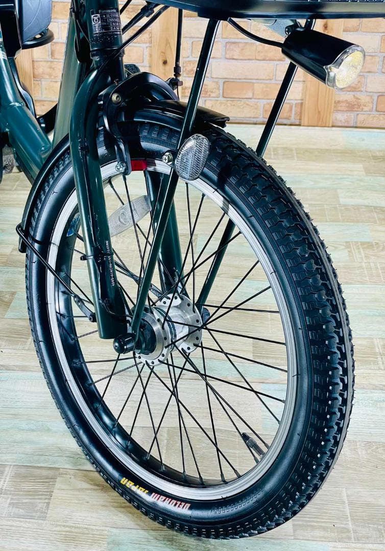 超破格 王様 グリーン ギュットアニーズ子供乗せ電動アシスト自転車 H1248