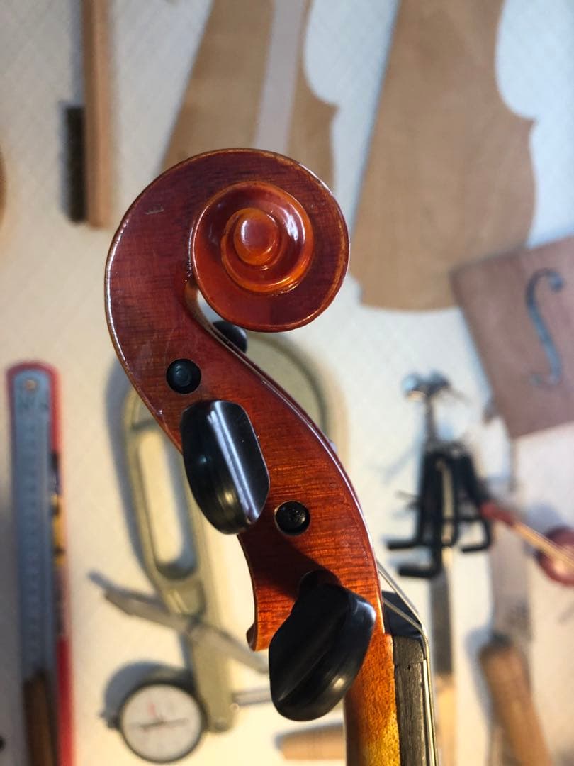 【駒&魂柱調整済】Suzuki分数バイオリンNo220 1/4 1988