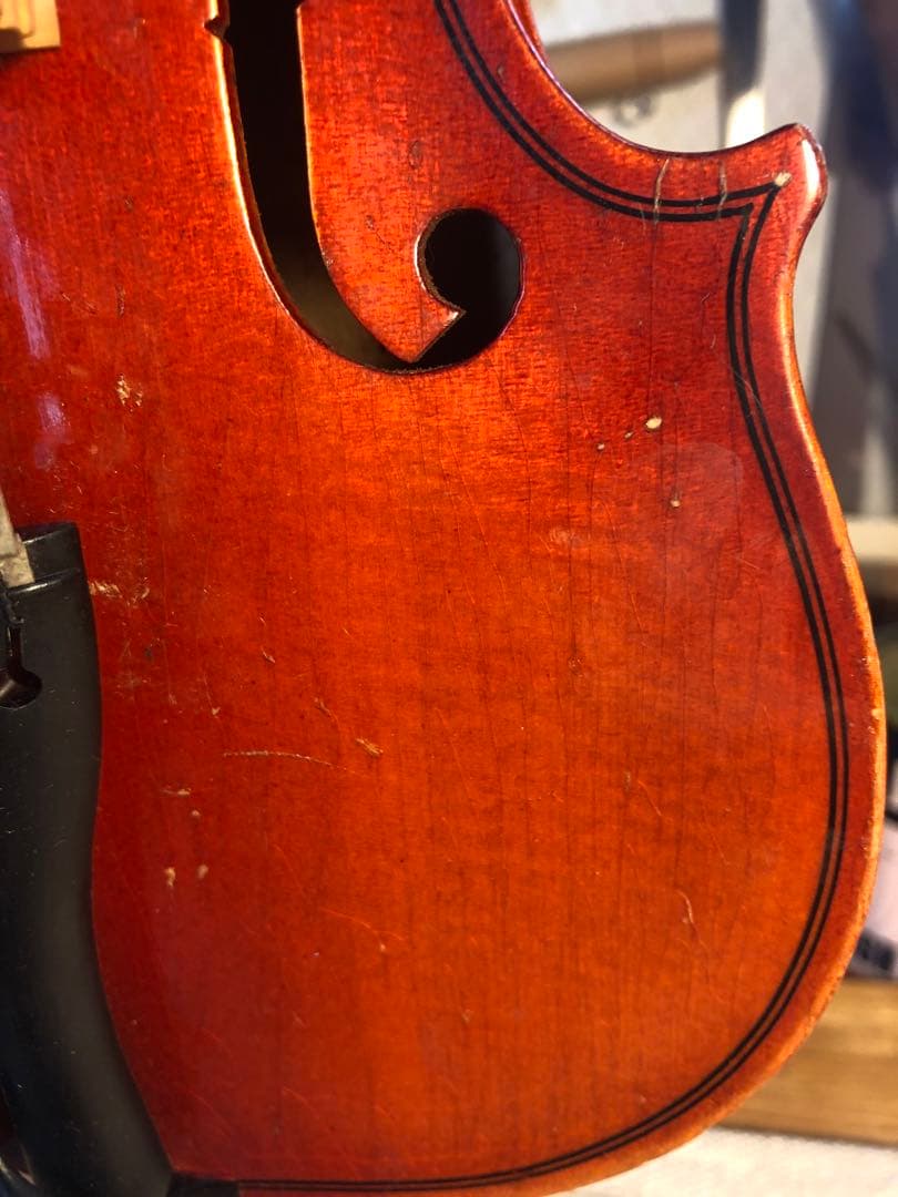 【駒&魂柱調整済】Suzuki分数バイオリンNo220 1/4 1988