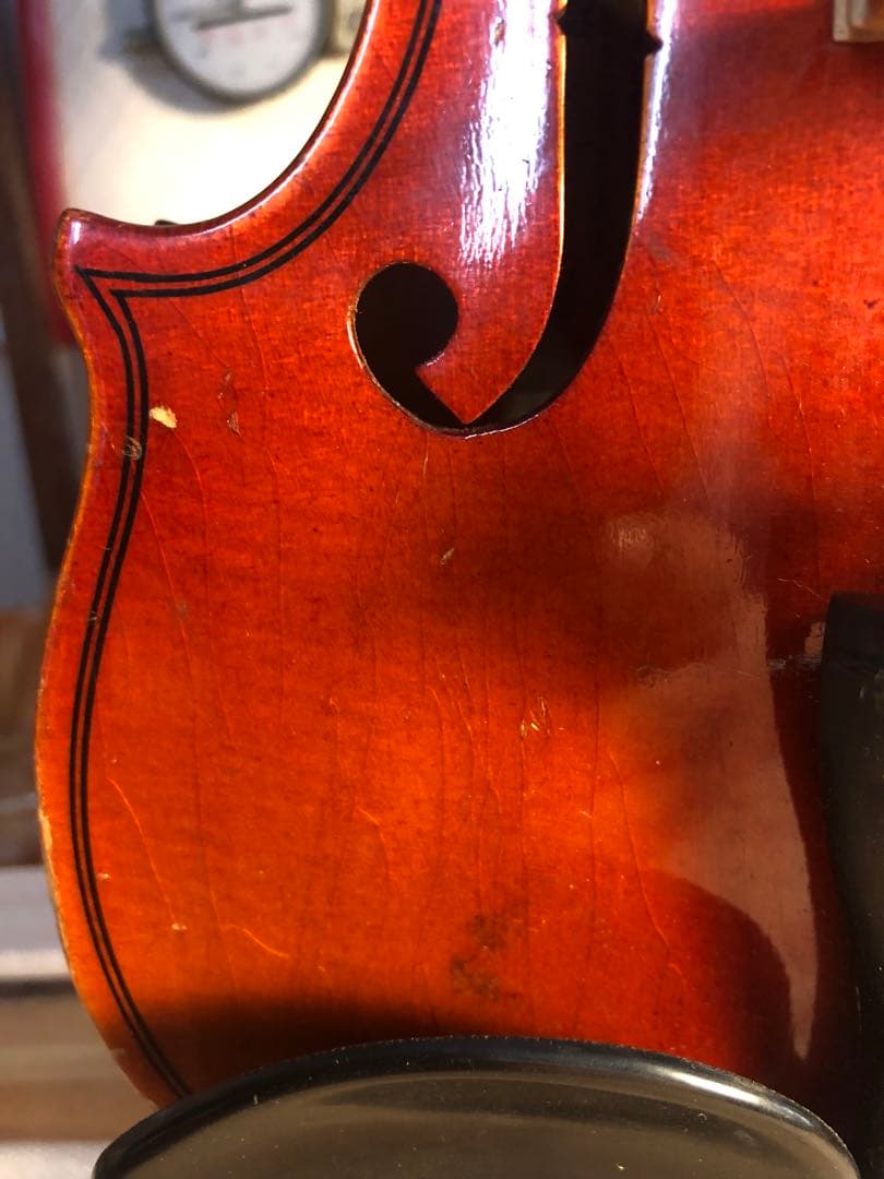 【駒&魂柱調整済】Suzuki分数バイオリンNo220 1/4 1988