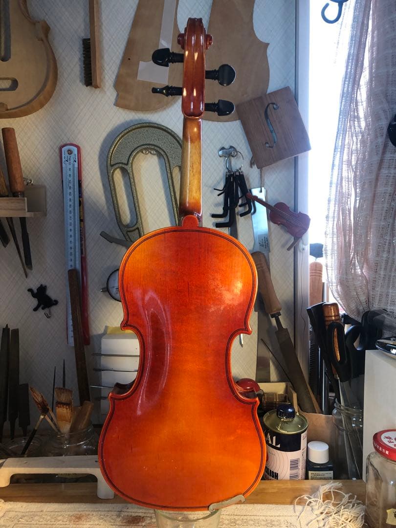 【駒&魂柱調整済】Suzuki分数バイオリンNo220 1/4 1988