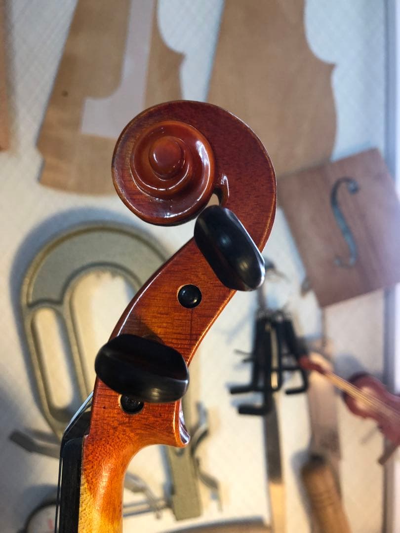 【駒&魂柱調整済】Suzuki分数バイオリンNo220 1/4 1988