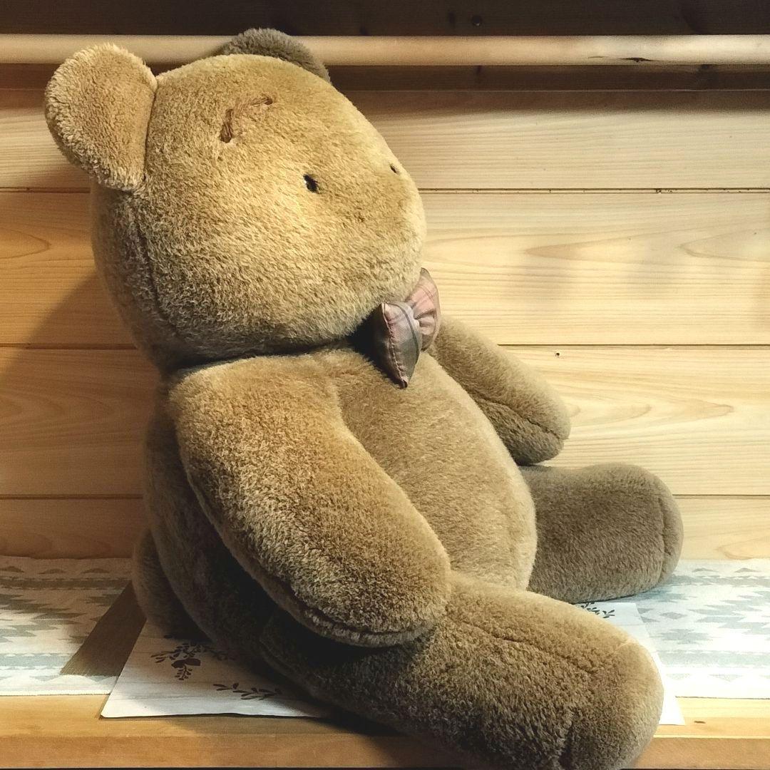 サンリオ　ミスターベアーズドリーム　くま　ぬいぐるみ　特大　レトロ　1993