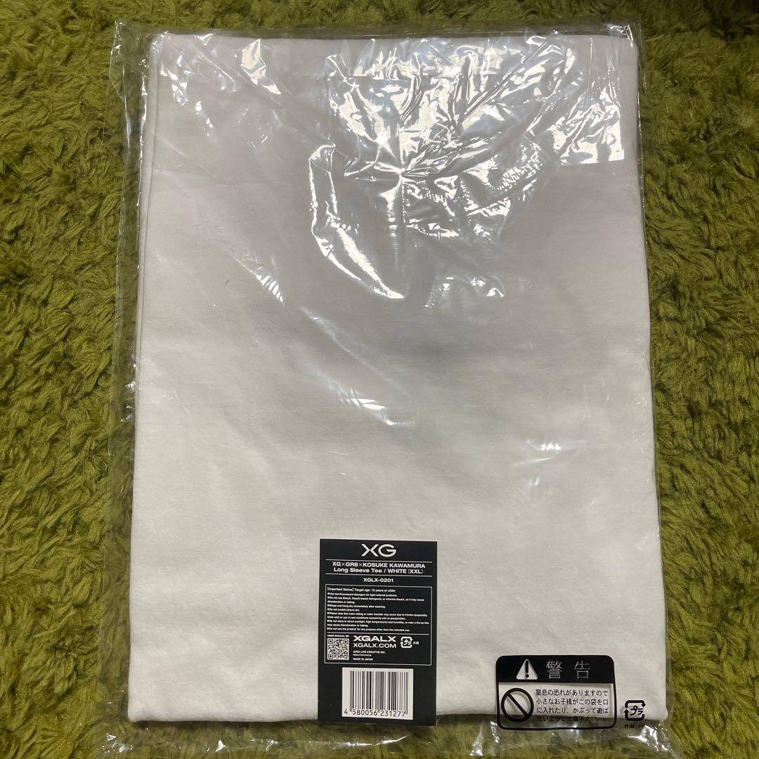 XG×GR8×KOSUKE KAWAMURA ロンT ホワイト　XXL
