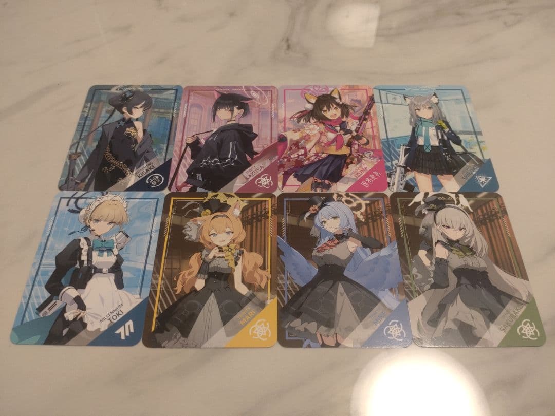 【韓国限定】ブルーアーカイブ V-SQUAREコラボ【全種】ARカード