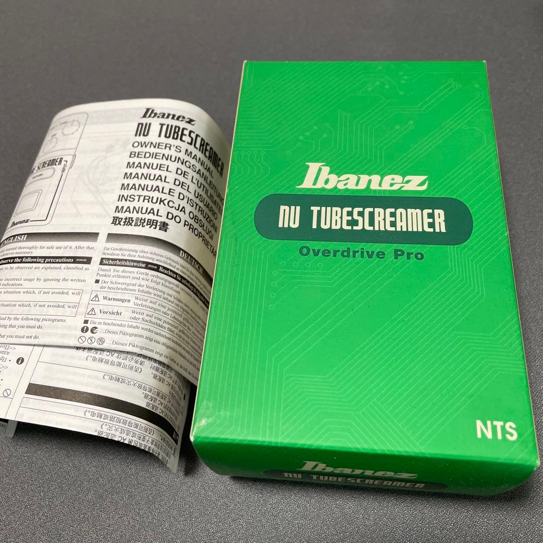 Ibanez nutube screamer ギターエフェクター