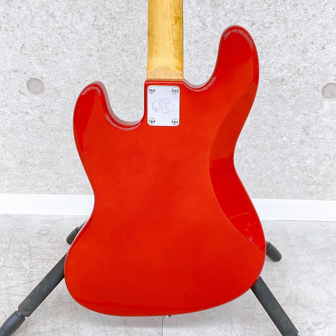 SX エレキベース Standard Series レッド ジャズベースタイプ