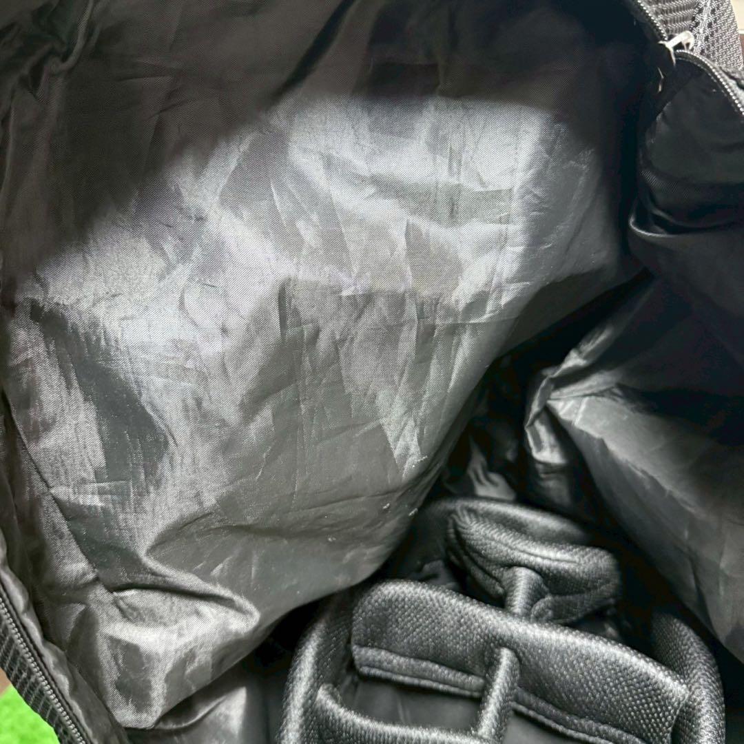 【希少・美品】NIKE ナイキ キャディバッグ ゴールドロゴ フード付