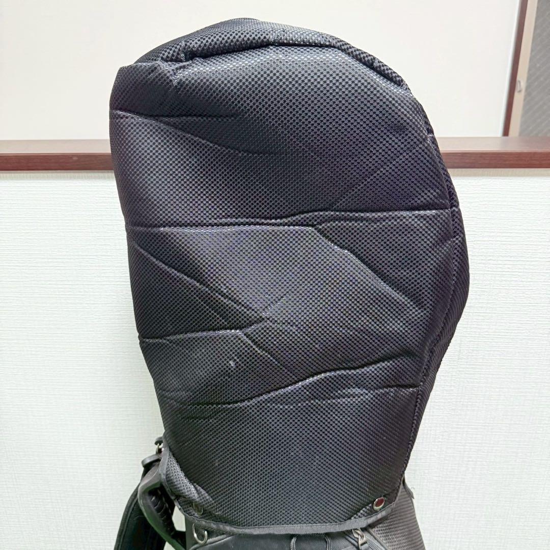 【希少・美品】NIKE ナイキ キャディバッグ ゴールドロゴ フード付