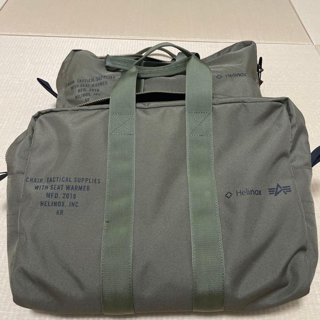 新品。半額。ヘリノックスコラボ　チェア