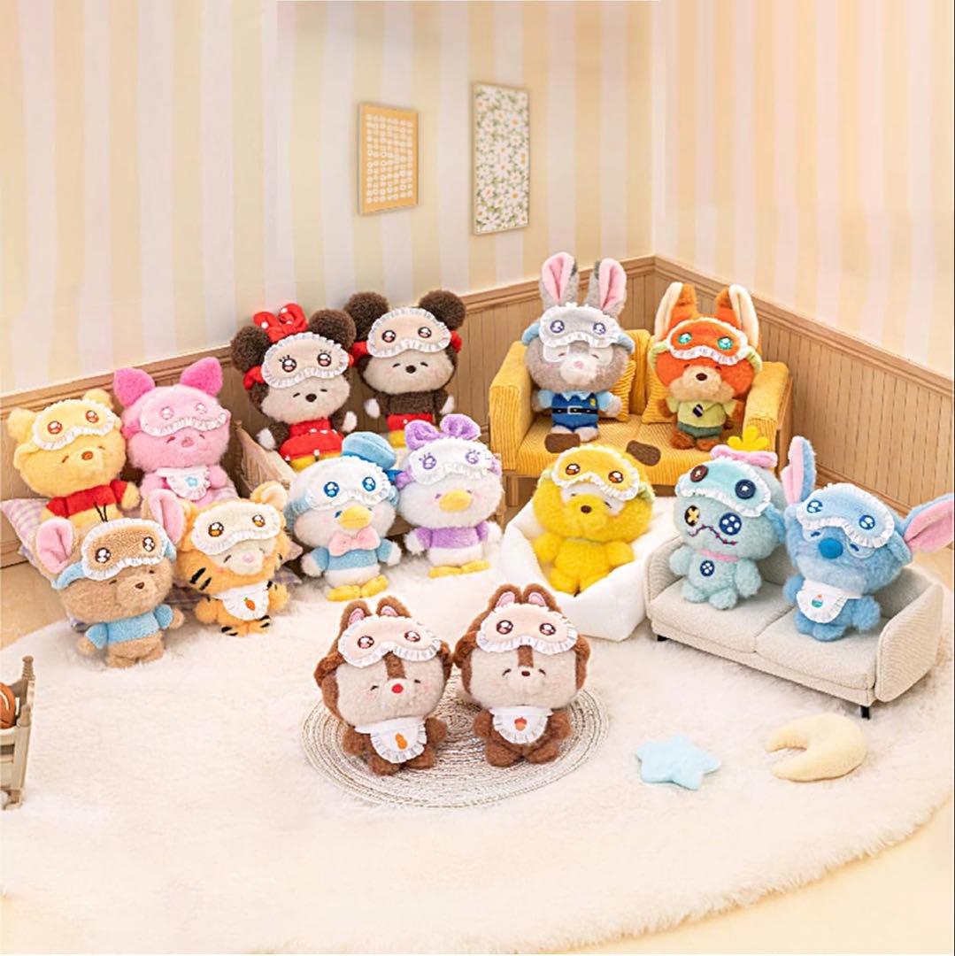 ディズニー Disney 睡顔スリープウェアシリーズ　コンプリートセット