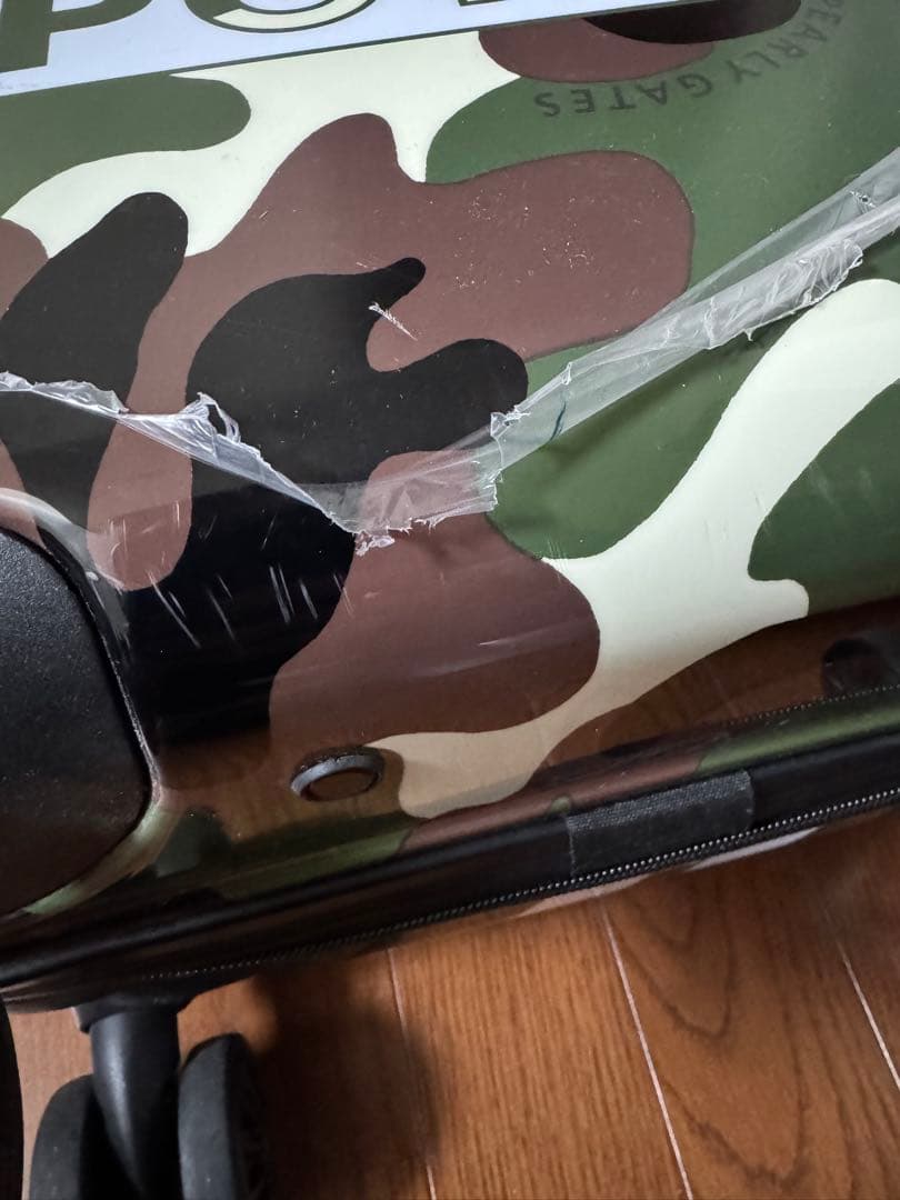 PEARLY GATES キャリーケース　迷彩柄　カモフラ