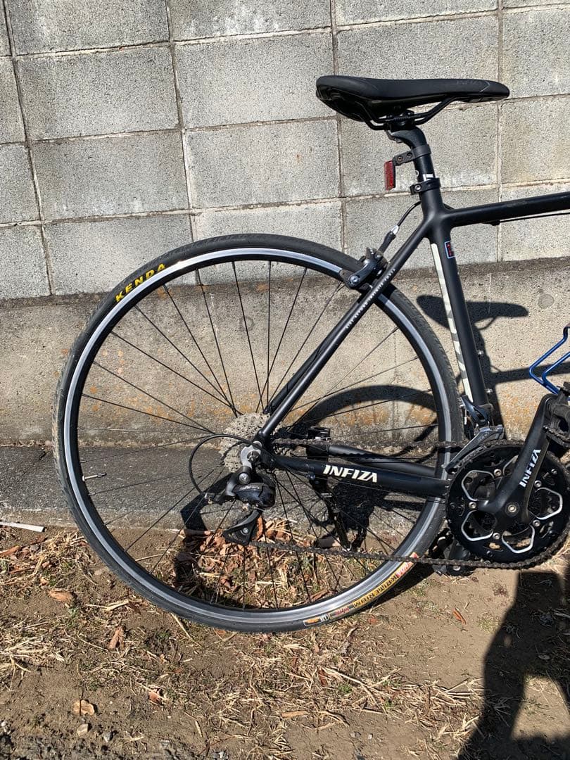 INFIZA クロスバイク ブラック