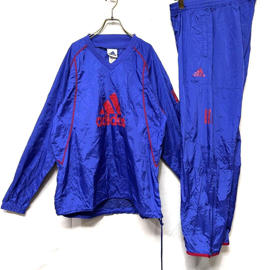 希少 00's y2k vintage adidas ピステ 上下セットアップ