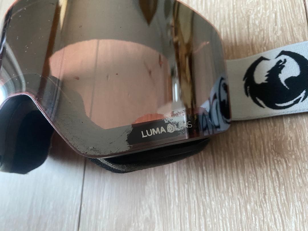 スキー・スノーボードアクセサリー DRAGON LUMALENS R1 silver ion