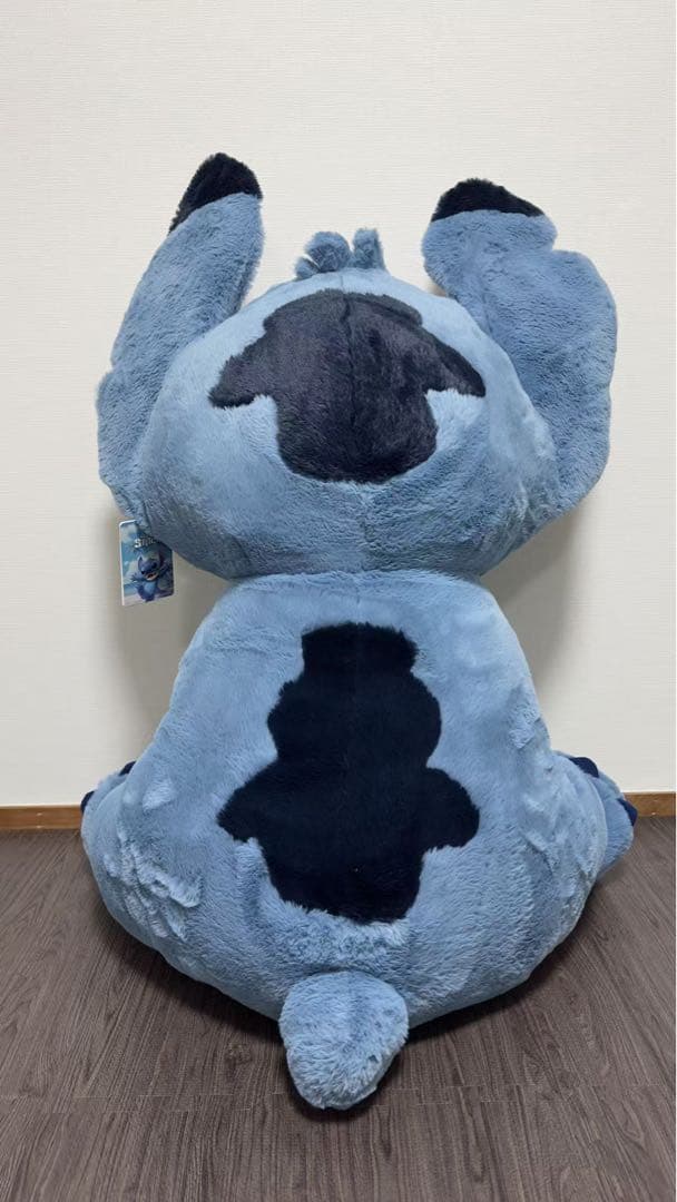 ディズニー　コストコ　大きいスティッチぬいぐるみ