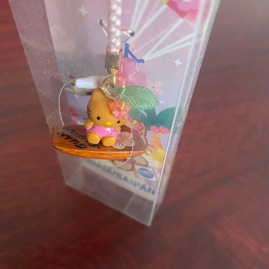 キティ　ストラップ　平成レトロ　Y2K 日焼けキティ　ストラップ　ご当地