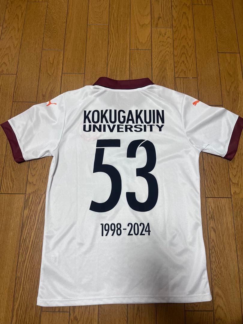 國學院大学　サッカー部　ユニフォーム　Sサイズ　puma ソックス・インナー付き