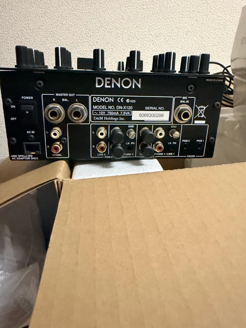 DJ機材 [PERFEITO ESTADO] MIXER DENON DN-120