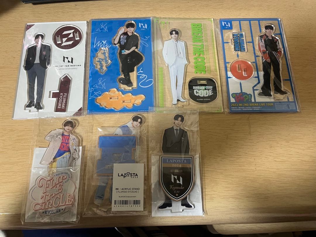 INI 藤牧京介　グッズ　トレカ　ラントレ　缶バッジ　アクスタ