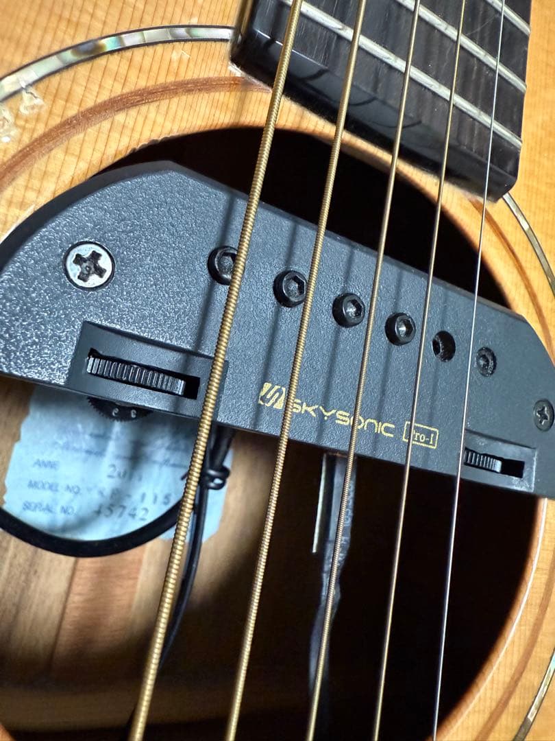 K.Yairi RF115 アコースティックギター（ソロギターカスタム済み）