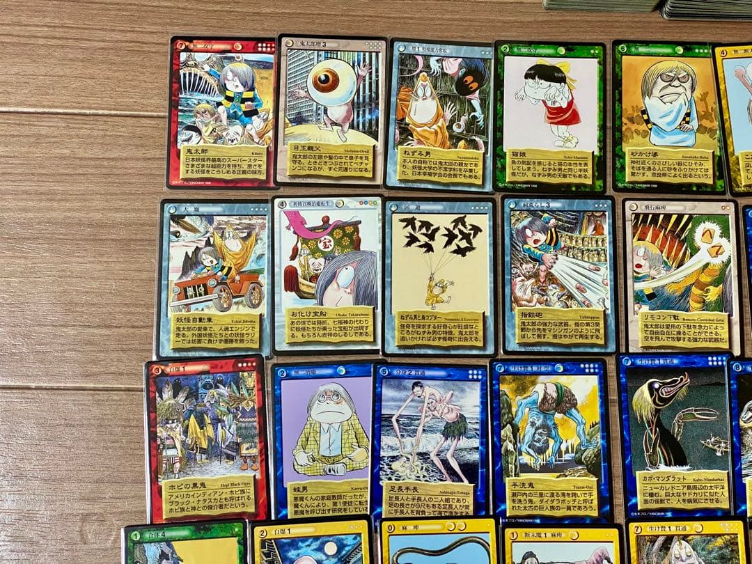 水木しげるの妖怪伝 新・妖怪伝 ゲゲゲの鬼太郎 約600枚セット カード