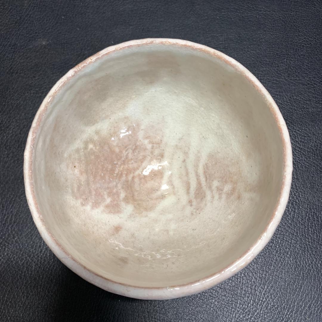 栄泉　萩茶碗　共箱　茶道具　萩焼 本窯　骨董　陶芸