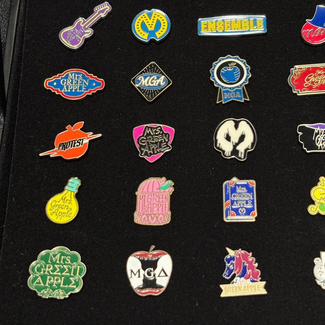 【希少】Mrs.GREEN APPLE フェーズ1 ピンバッジ全種