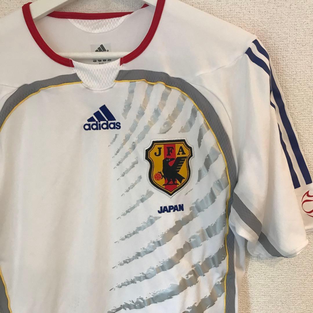 新品限定！アディダスサッカー日本代表2006ワールドカップユニフォームL/ジーコ