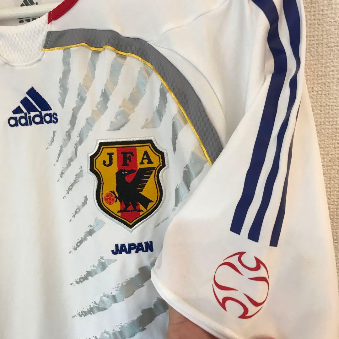 新品限定！アディダスサッカー日本代表2006ワールドカップユニフォームL/ジーコ