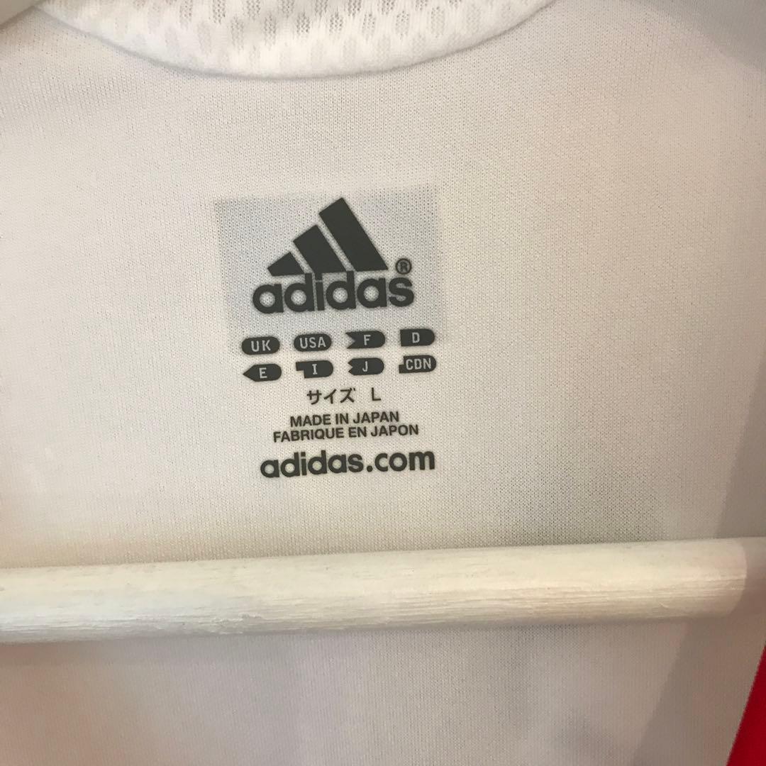 新品限定！アディダスサッカー日本代表2006ワールドカップユニフォームL/ジーコ