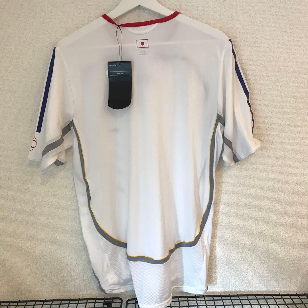 新品限定！アディダスサッカー日本代表2006ワールドカップユニフォームL/ジーコ