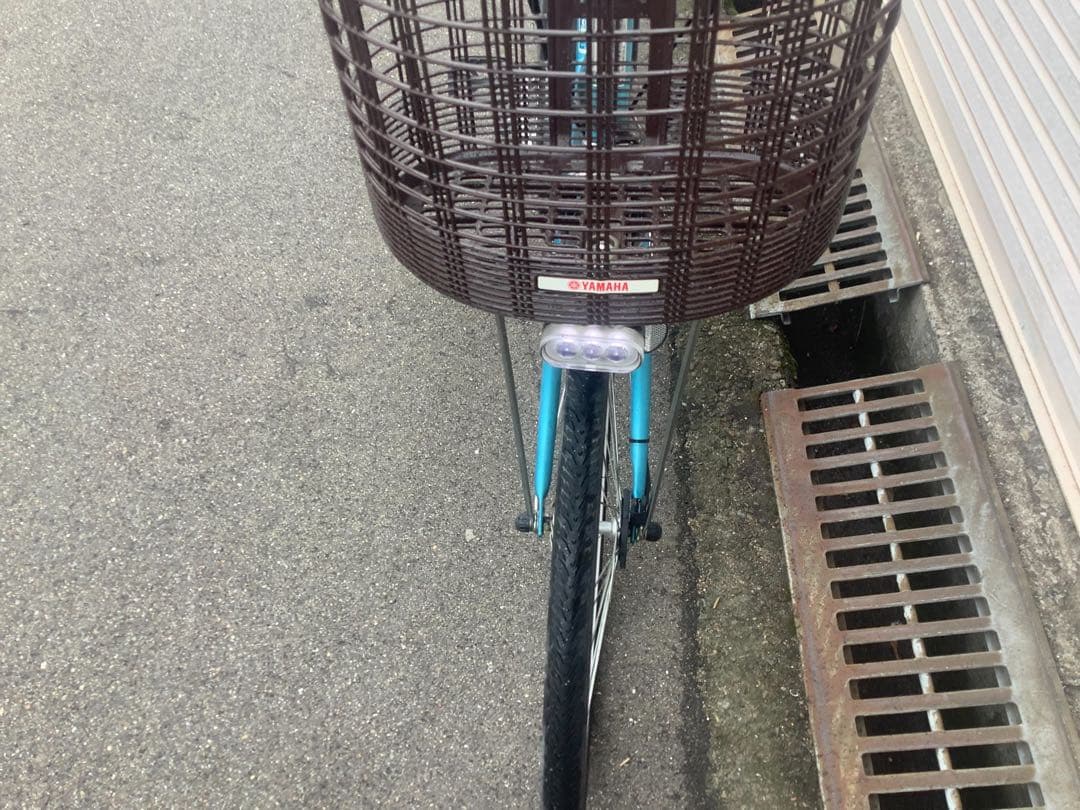 ヤマハ新機種電動アシスト自転車pas natura26インチブルーアルミボディー