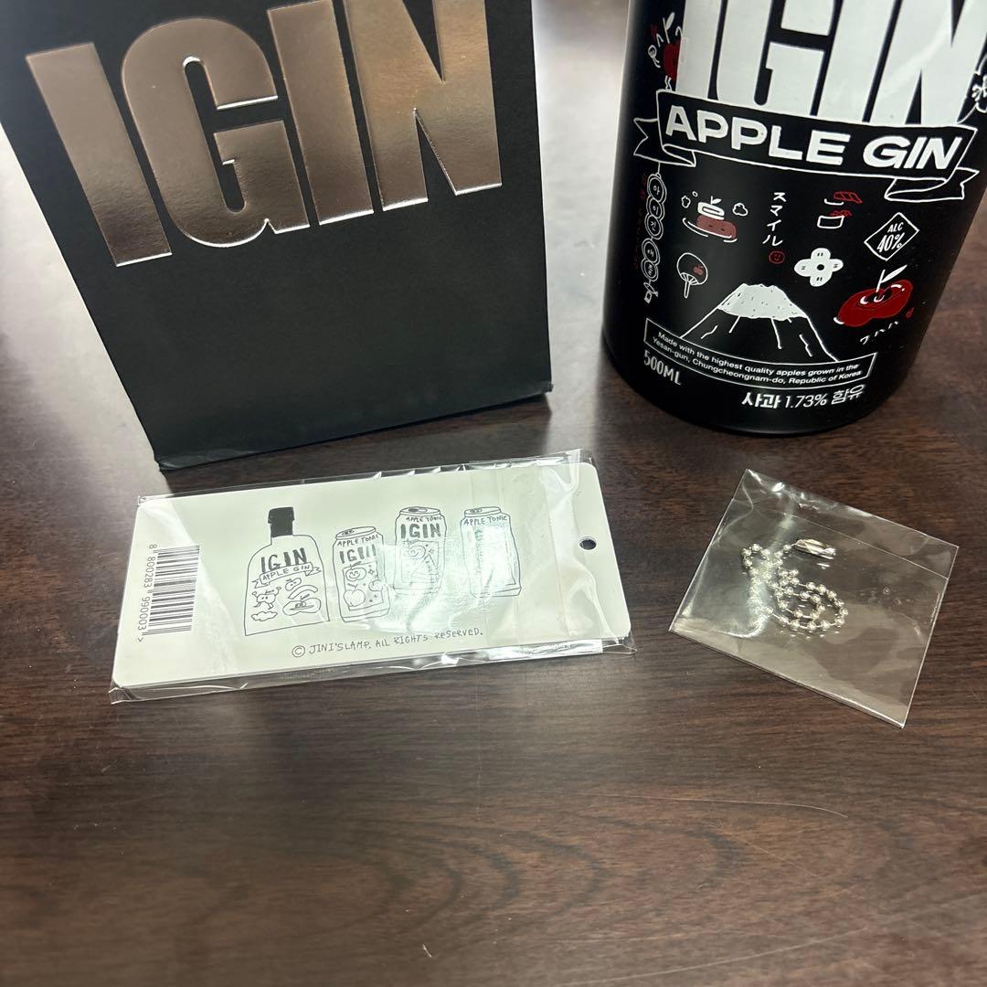 【日本限定】ジン IGIN POPUP APPLE GIN ボトルネックタグ付き
