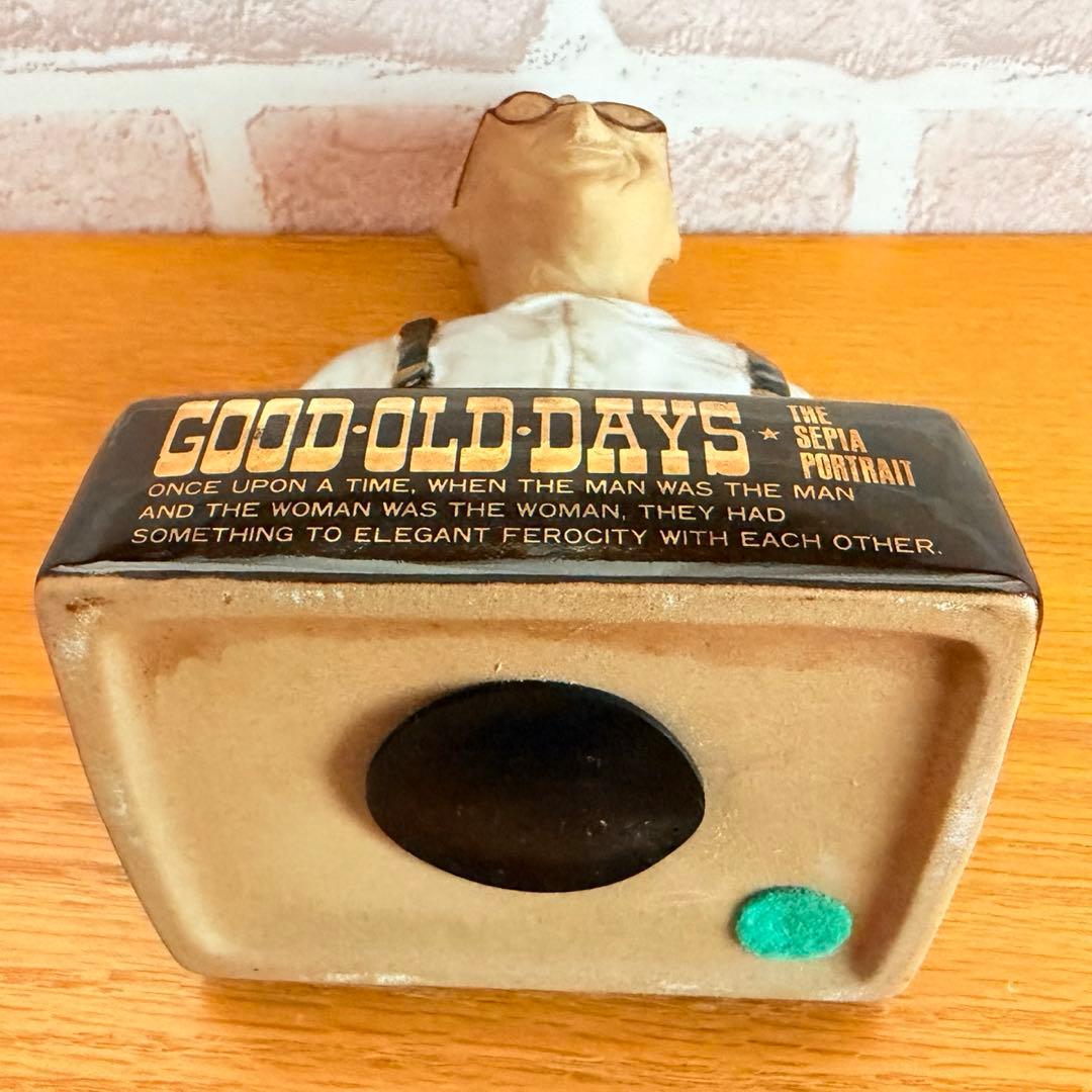 昭和レトロ 加藤工芸 ヴィンテージ 陶器製貯金箱 置物GOOD-OLD-DAYS
