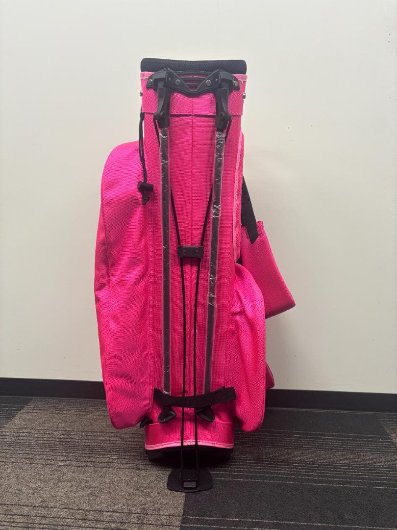 OUTDOOR PRODUCTS スタンド式キャディバッグ ピンク