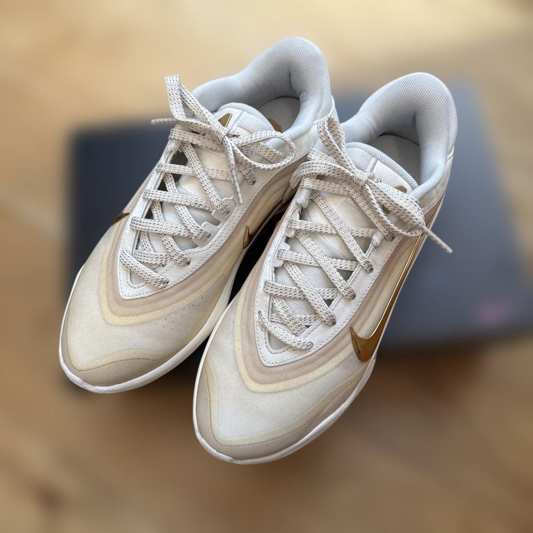 A'One EP エイジャ ウィルソン バスケットボールシューズ　ゴールド