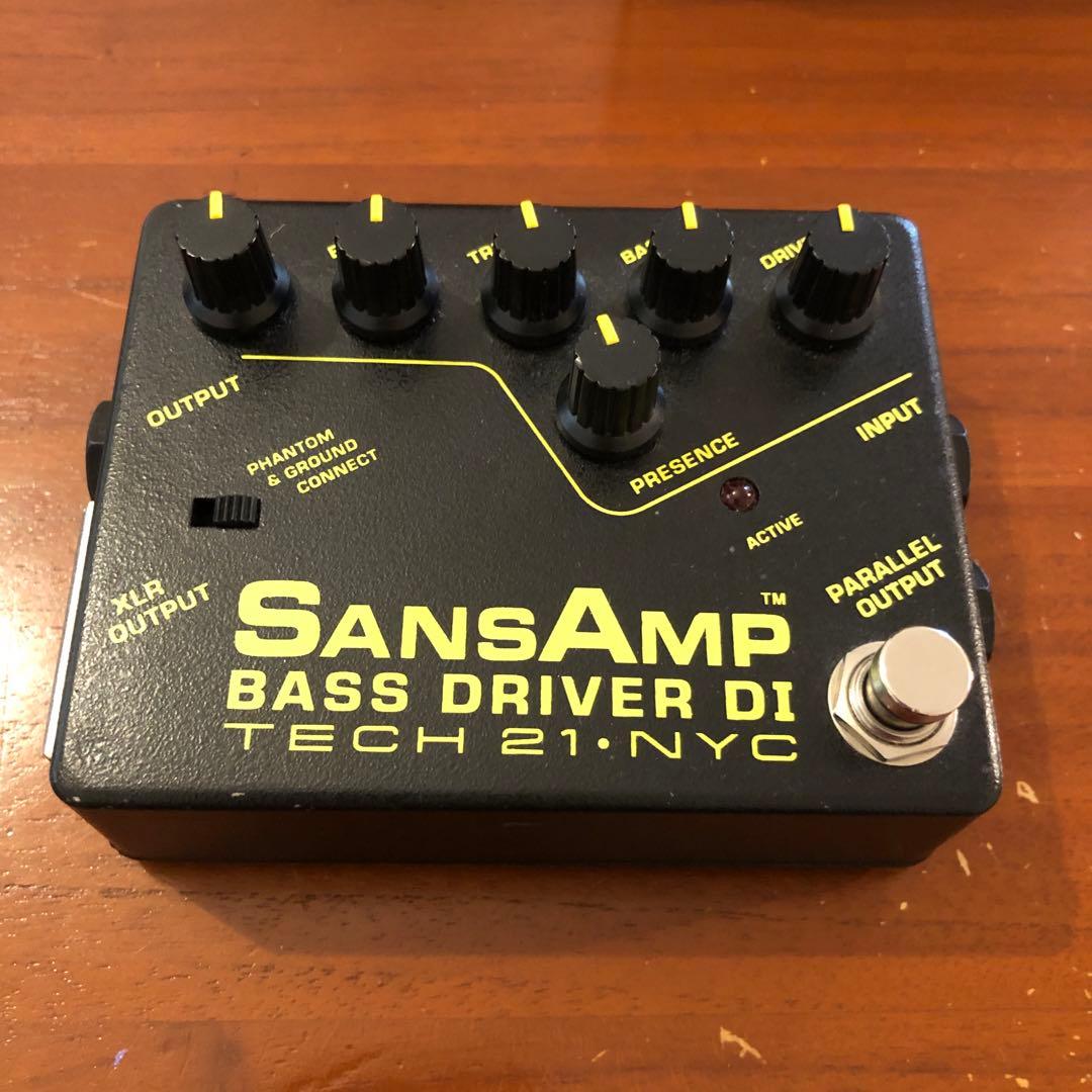 Tech 21 SansAmp Bass D DI サンズアンプ初期型